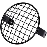 headlight grill round black universal for moped IP44164