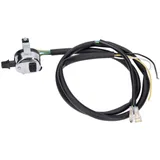switch assembly chromed 3 functions universal w/ cable for moped IP44178