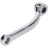 Pedal crank arm right chrome-plated right-hand thread M14x1.25 universal for moped IP44220