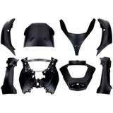 Verkleidungsteile Kit 8-teilig schwarz für Piaggio MP3 125-500 2008-2012 IP54705