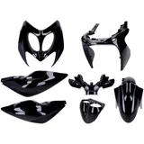 Verkleidungskit 7-teilig schwarz glänzend für Yamaha Aerox, MBK Nitro 1997-2012 IP54909