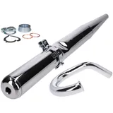 Auspuff Kit Enduro 28mm mit Gegenkonus für Simson S50, S51, S70, S53, S83 Enduro KIT.A.53192