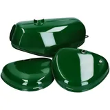 fuel tank and side cover set billiard green for Simson S50, S51, S70 KIT.C.40551-6005