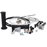 Drehgas Gasgriff Set Naraku Kurzhub Chrom - universal KIT.NK200.07