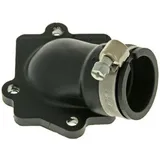 Flansch Ansaugstutzen Malossi NBR 22/28mm schräg für Minarelli liegend, CPI, Keeway, 1E40QMB M.028399B Flansch Ansaugstutzen Malossi NBR 22/28mm schräg für Minarelli liegend, CPI, Keeway, 1E40QMB M.028399B