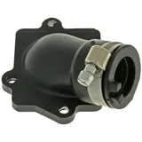 Flansch Ansaugstutzen Malossi NBR 21/23mm schräg für Minarelli liegend, CPI, Keeway, 1E40QMB M.028481B