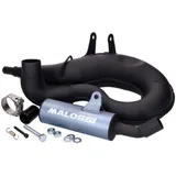 Schalldämpfer Auspuff Malossi Power Black Sound für Vespa 200, PX200 M.32187420