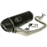 Schalldämpfer Auspuff Turbo Kit GMax Carbon H2 4T für GY6 125/150ccm M4T34-H2