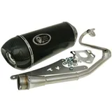 Schalldämpfer Auspuff Turbo Kit GMax Carbon H2 4T für Honda Zoomer, Honda Ruckus M4T82-H2