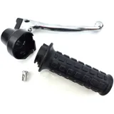 Gasgriff Armatur Schwarz Kunststoff Komplett für Puch Maxi MG00000380