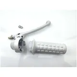 Gasgriff Weiß mit Bremshebel und Griffgummi für Zündapp, Kreidler, Hercules, Puch, DKW, KTM, Rixe, Sachs, Tomos A 3, 35 MG000006