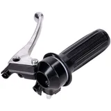 Gasgriff Armatur 22mm Schwarz Aluminium 105mm für Zündapp, Kreidler, Hercules, Puch, DKW, KTM MG00000649