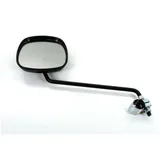 Spiegel bumm Schwarz 110x105mm 22mm Schelle 200mm Stange für Zündapp, Kreidler, Hercules, DKW, Puch, KTM MG00000743