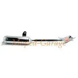 Auspuff Chrom 22mm mit abschraubbarer Endkappe für Piaggio, Vespa, Ciao, Bravo MG00001173 Auspuff Chrom 22mm mit abschraubbarer Endkappe für Piaggio, Vespa, Ciao, Bravo MG00001173