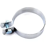 Auspuffschelle Chrom 65mm 18mm für Zündapp, Kreidler, Hercules, Puch, Simson, KTM, DKW, Miele, Göricke, Gritzner, Mofa, Moped, M