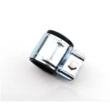 Exhaust clamp steel 28mm with rubber and screw for Hercules M, Prima, Kreidler Florett MG00001243