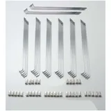 Spokes chrome 160mm with nipple (36 pieces) for Puch, MV, MS, DZ, VS MG00002136