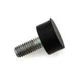 Stop rubber black with screw for Zündapp Combinette, Super Sport Combinette MG00002449