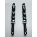 Federbein Einstellbar 370mm 10mm Schwarz Chrom für Kreidler Florett K 54 RS, RMC, Hercules KX 5 MG00002506