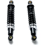 Shock absorber black hydraulic 260mm 10mm bushes 5-way adjustable for Kreidler Flory, Zündapp, Hercules, Puch, Simson, Miele, DK Shock absorber black hydraulic 260mm 10mm bushes 5-way adjustable for Kreidler Flory, Zündapp, Hercules, Puch, Simson, Miele, DK