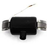 Zündspule Goebel 6V Schwarz 54mm 76mm 17mm für Zündapp Bergsteiger M 25, 50, ZD 20, 40, C 50 Super, Sport, GTS Super Combinette,