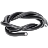 Ignition cable black 50 cm 5mm for Zündapp Bergsteiger M 50, Mofa 25, Automatic Mofa, ZA, ZB, ZD 10, 20, TS, ZR CS, CX, Hai, GTS