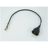 Ground cable black 30 cm for Kreidler, Florett, Eiertank, LF, LH, Mokick MG00004188
