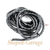 Spiralschlauch Kunststoff 8mm Schwarz 5 m für Zündapp, Kreidler, Hercules, Puch, DKW, KTM, NSU, Simson, Mofa, Moped, Mokick, Mot