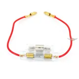 Plastic fuse holder with cable and fuses for Yamaha RD, DT, FS 50, 80, 125 MG00004258 Plastic fuse holder with cable and fuses for Yamaha RD, DT, FS 50, 80, 125 MG00004258