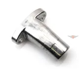 Ansaugstutzen Aluminium 26mm Vergaseranschluss 20mm Innendurchmesser 45mm Lochabstand für Zündapp, CS, CX, Hai, ZD, GTS, C 50 Sp