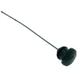 Black plastic tank cap for Piaggio Ciao, Citta MG00007158