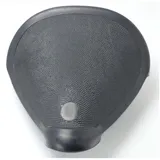 Sattel Gummi Schwarz für Zündapp Bergsteiger Super Combinette, Kreidler, MF, MP, Hercules, Puch, KTM, DKW, NSU, Miele Mofa, Mope