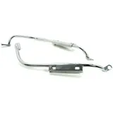 Rahmenunterzüge Kühlerhalter Satz chrom für Zündapp C50, GTS, KS 50 WC MG00007677