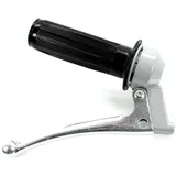 Throttle grip fitting 22mm black aluminum 105mm for Zündapp, Kreidler, Hercules, Puch, DKW, KTM moped, moped, mokick MG00007731