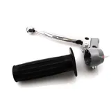 Armatur Aluminium Kupplungshebel Schwarz 22mm 105mm für Zündapp, Kreidler, Hercules, Puch, DKW, KTM, Mofa, Moped, Mokick MG00007