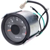 Drehzahlmesser 60mm 12.000U/min rund Sport Cockpit für Hercules K 50, Puch M50, Kreidler Florett, Zündapp C50, KS50 MG00008186
