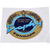 Aufkleber Rund 70mm Sixdays Trophy 1975-1976 für Zündapp MG00008375 Aufkleber Rund 70mm Sixdays Trophy 1975-1976 für Zündapp MG00008375