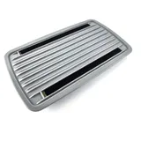 Gepäckträger Heckmatte Kunststoff Silber für Zündapp Bergsteiger Mofa, Moped, Typ 434 M 25, 50 MG00008781