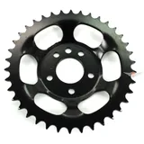 Sprocket Esjot steel 38 teeth black for Puch DS 50, KTM, Hercules, Puch, Zündapp, Kreidler MG00009477