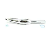 Exhaust chrome 32mm 660mm for Zündapp CS, KS, GTS, ZR, ZD, ZL, C, Kreidler Florett, LF, LH, RMC, Flory, Hercules Prima, MK, K 50