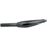 Auspuff Schwarz 28mm 660mm für Zündapp CS, KS, GTS, ZR, ZD, ZL, C, Kreidler Florett, LF, LH, RMC, Flory, Hercules Prima, MK, K 5
