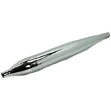 Exhaust cigar shape 700mm 70mm 28mm chrome for Zündapp, Hercules, Puch, Miele, DKW, Rixe, Göricke, Griztner, KTM, Horex MG000112