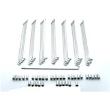 Spokes chrome 181x3mm with nipple (36 pieces) for Zündapp KS 50, GTS 550, C 50 Sport, Super MG00021101