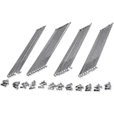 Spokes cloverleaf chrome 183mm with nipple (36 pieces) for Kreidler, Flory MF 12, 13 MG00021200