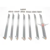 Spokes chrome 193mm M3 with nipple (36 pieces) for Zündapp, Bergsteiger M 25, 50, Type 434 MG00021245