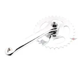Pedal crank right with silver sprocket for Velo Solex MG00022101