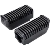 Footrests Drilastic rubber black for Zündapp, KS 80 Super Type 537 MG00022237