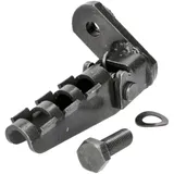 Footrest folding right black for Hercules, K 125 BW V2, 180 MG00022244 Footrest folding right black for Hercules, K 125 BW V2, 180 MG00022244