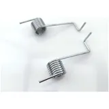 Hauptständerfeder Stahl Silber Satz für DKW Hummel, Super Victoria Vicky Standard, Zweirad Union 101, 102, 112, 113, 116, 117, 1