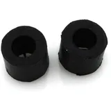 Federbein Gummi 19x10mm Schwarz 2 Stück für Kreidler Florett MG00025336